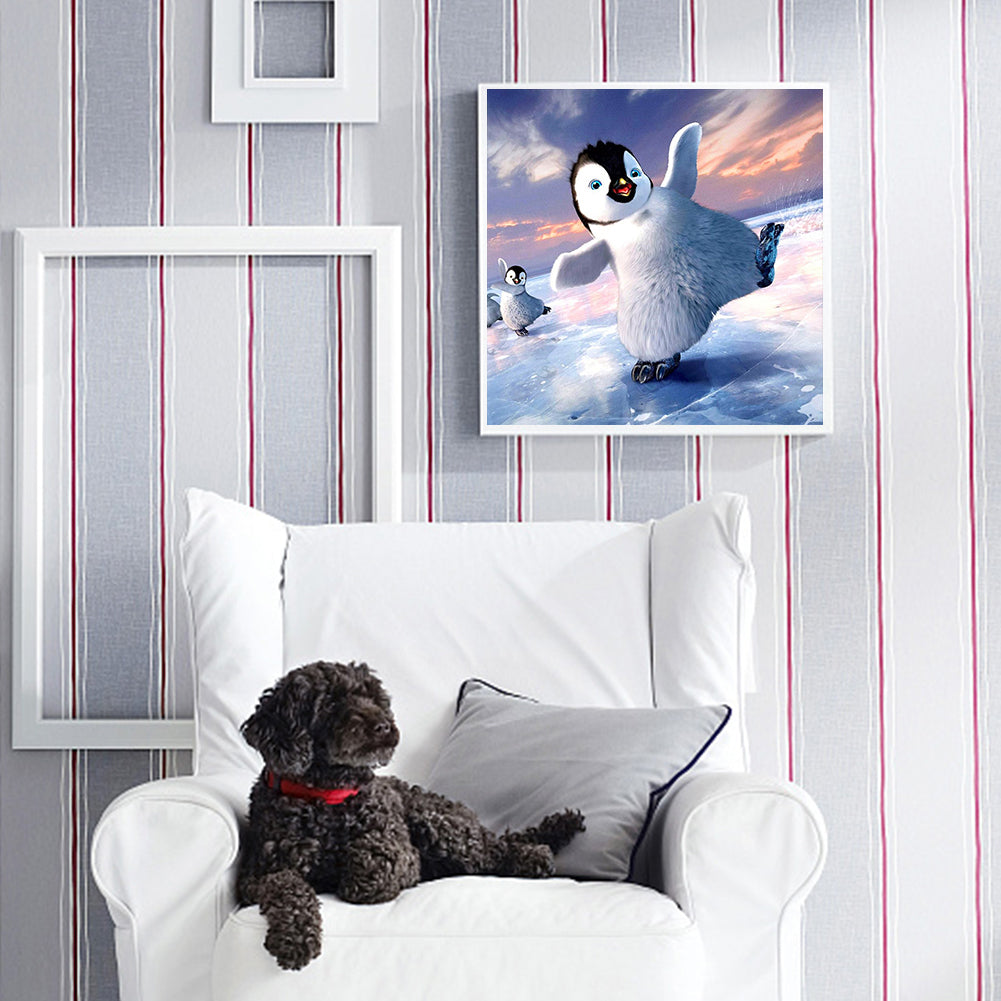 Penguin - Full Square Drill Diamond Painting 50*50CM