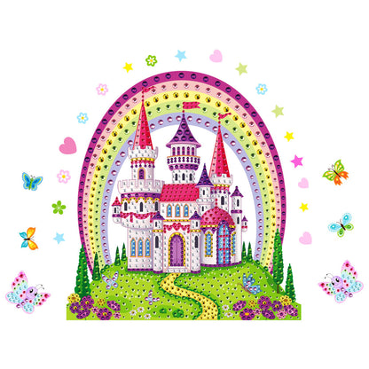 DIY Diamonds Painting Sticker Luminous Art Crafts Mosaic Stickers for Child Gift