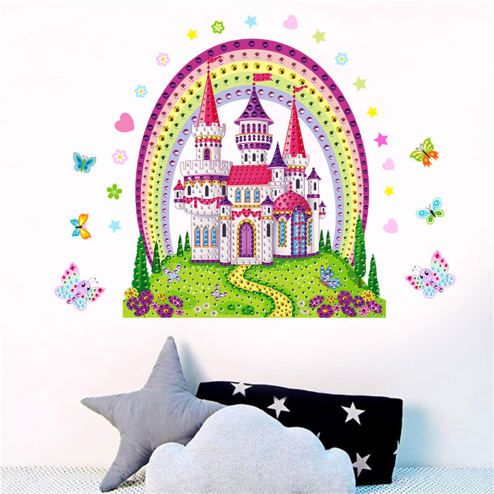 DIY Diamonds Painting Sticker Luminous Art Crafts Mosaic Stickers for Child Gift