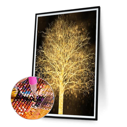 Money Tree - Full Round Drill Diamond Painting 45*70CM