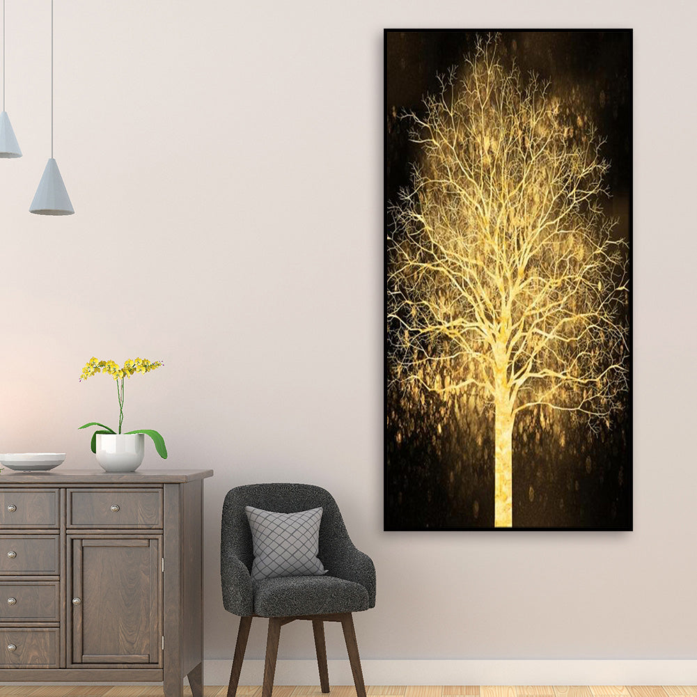 Money Tree - Full Round Drill Diamond Painting 45*70CM