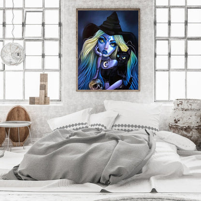 The Witch - Full Round Drill Diamond Painting 30*40CM