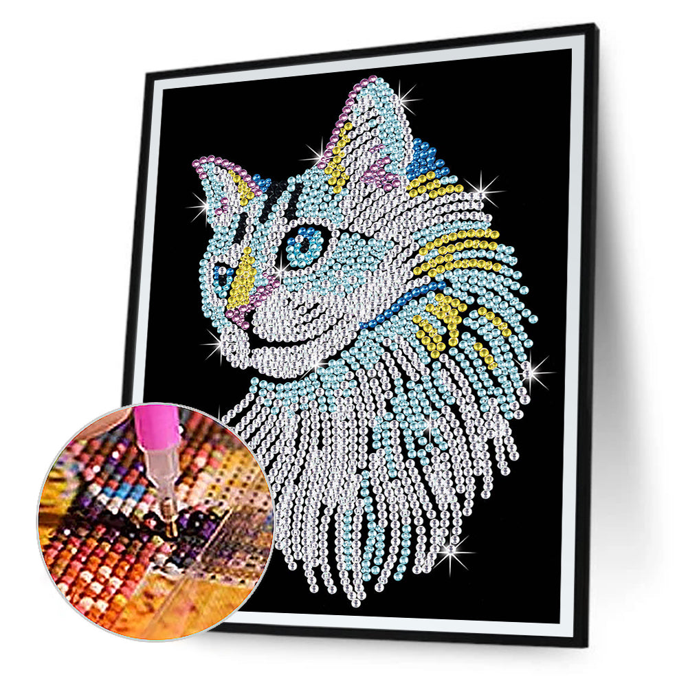 Cat - Crystal Drill Diamond painting 30*40CM