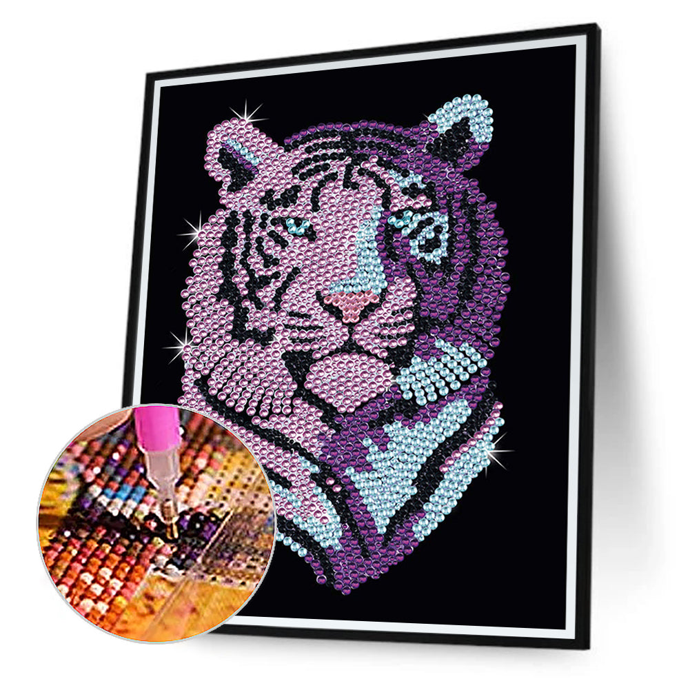 Tiger - Crystal Drill Diamond painting 30*40CM