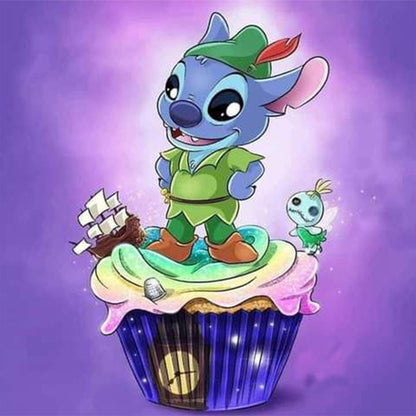 Stitch - Full Round Drill Diamond Painting 30*30CM