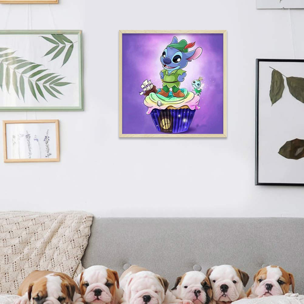 Stitch - Full Round Drill Diamond Painting 30*30CM