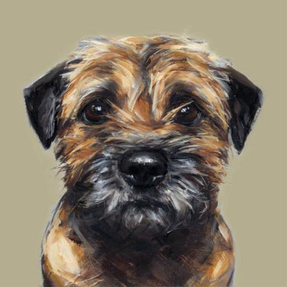 Puppy - Full Round Drill Diamond Painting 30*30CM