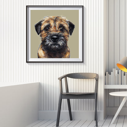 Puppy - Full Round Drill Diamond Painting 30*30CM