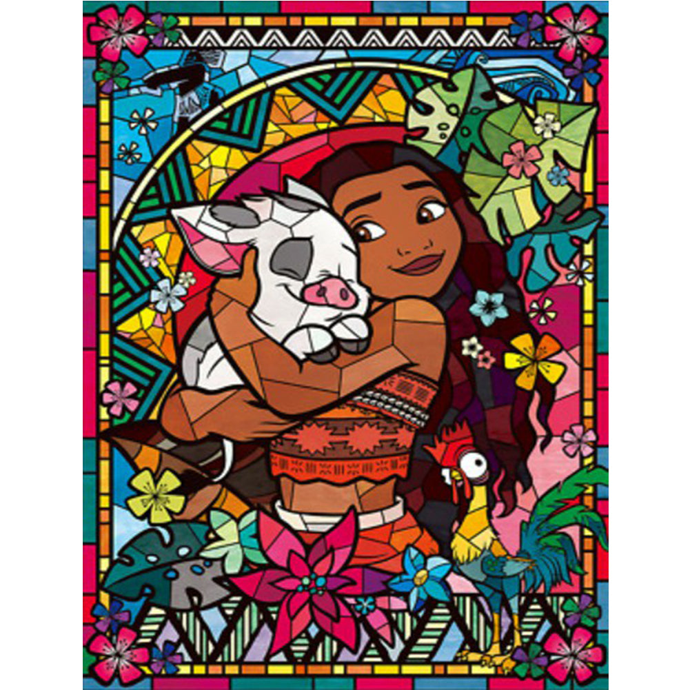 Moana - Full Round Drill Diamond Painting 30*40CM