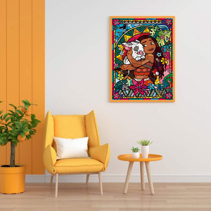 Moana - Full Round Drill Diamond Painting 30*40CM