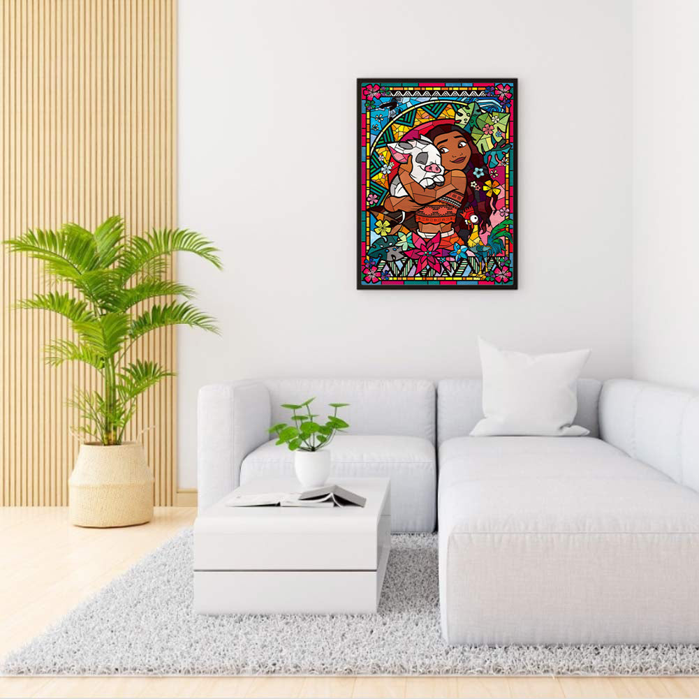 Moana - Full Round Drill Diamond Painting 30*40CM