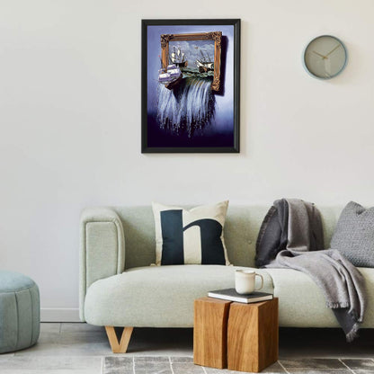 Abstract Series 40*50CM(Canvas) Full Round Drill Diamond Painting