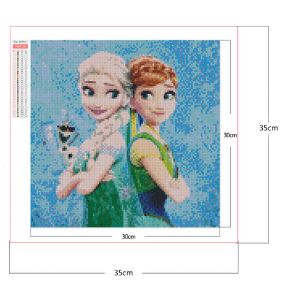 Frozen - Full Square Drill Diamond Painting 30*30CM