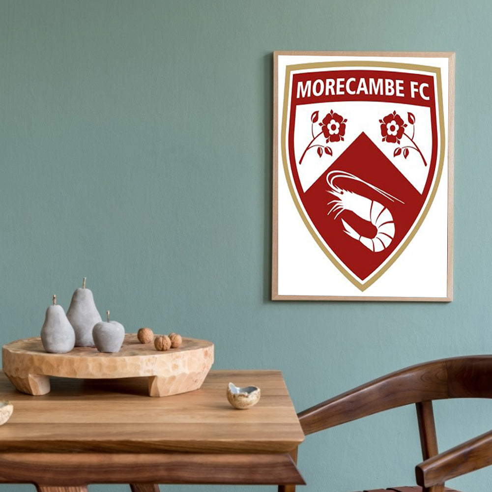 Morecambe Football Club - Full Round Drill Diamond Painting 35*45CM