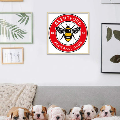 Brentford Football Club - Full Round Drill Diamond Painting 50*50CM
