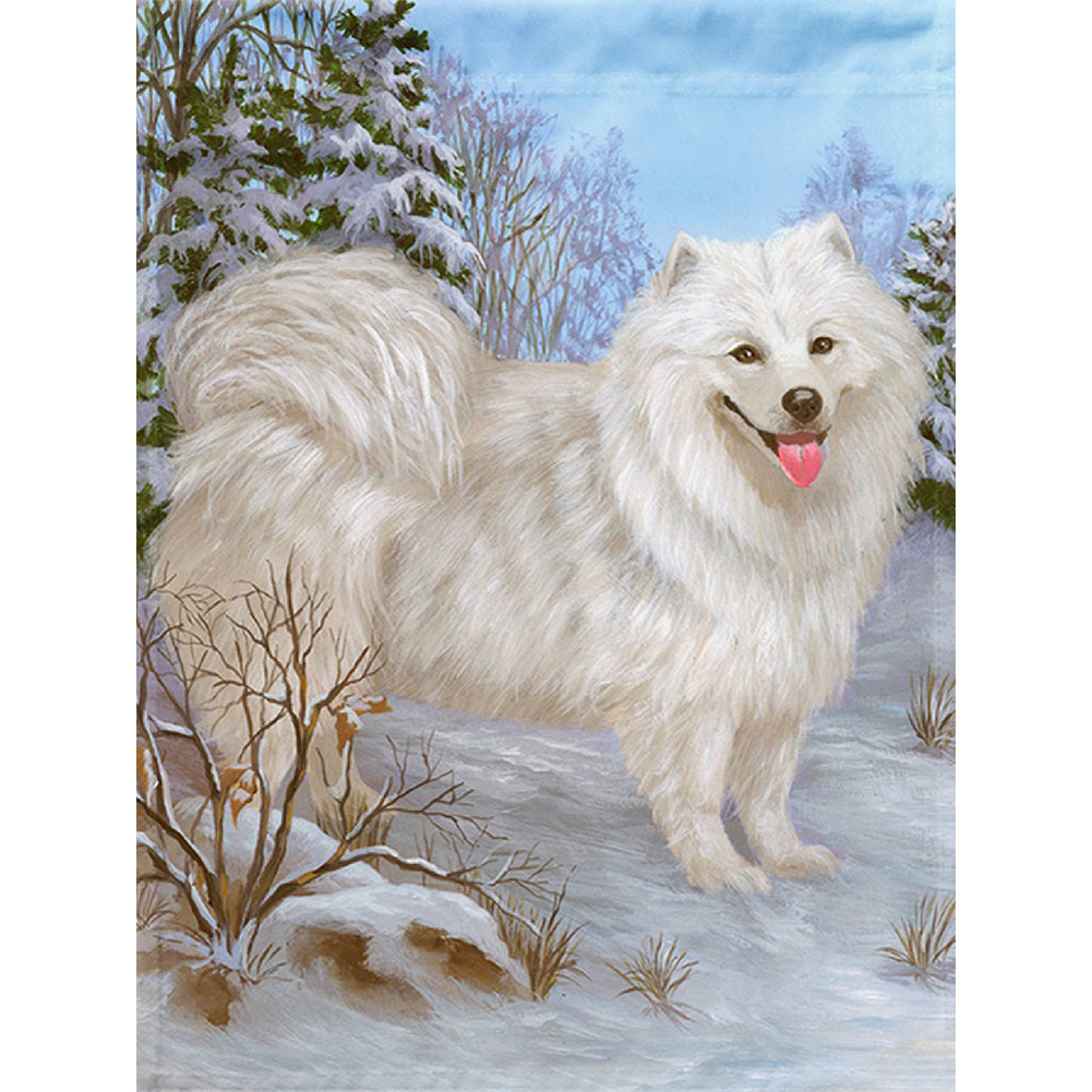 Dog - Full Square Drill Diamond Painting 30*40CM