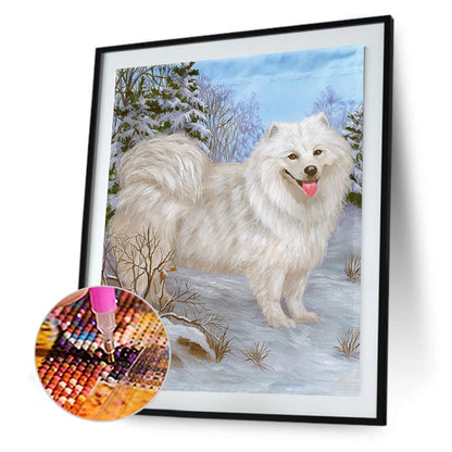 Dog - Full Square Drill Diamond Painting 30*40CM