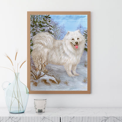 Dog - Full Square Drill Diamond Painting 30*40CM