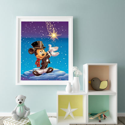 Mickey Mouse - Full Round Drill Diamond Painting 40*50CM