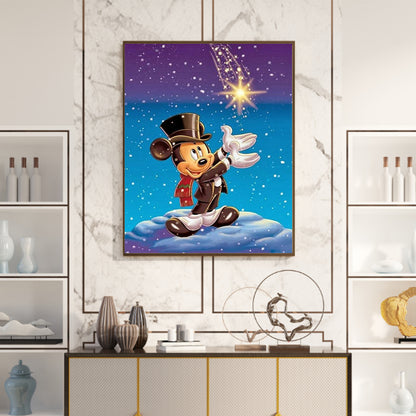 Mickey Mouse - Full Round Drill Diamond Painting 40*50CM