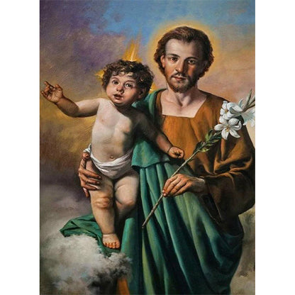 Religion - Full Round Drill Diamond Painting 30*40CM