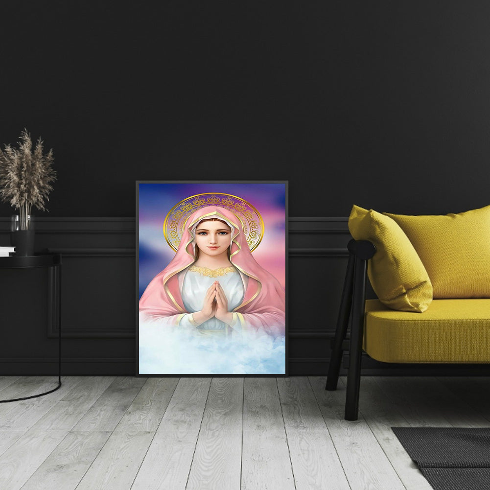Religion - Full Round Drill Diamond Painting 30*40CM