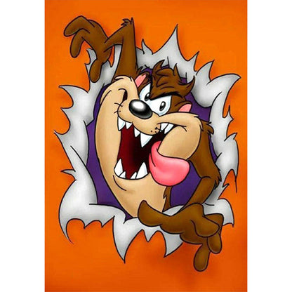 Big Mouth Monster 40*50CM(Canvas) Full Round Drill Diamond Painting