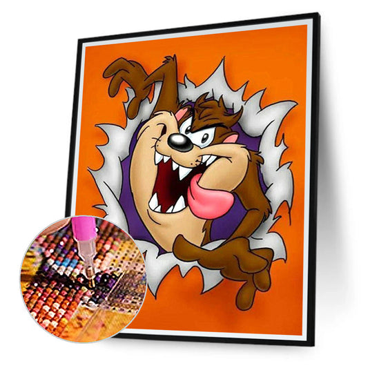 Big Mouth Monster 40*50CM(Canvas) Full Round Drill Diamond Painting