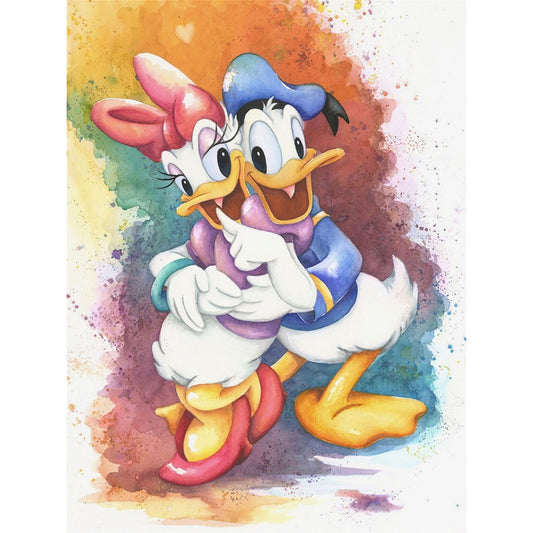 Donald Duck - Full Round Drill Diamond Painting 40*50CM