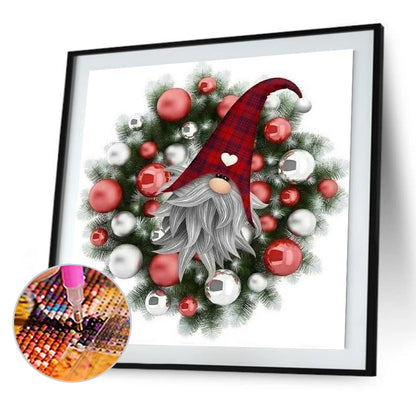 Christmas Gnome - Full Square Drill Diamond Painting 30*30CM