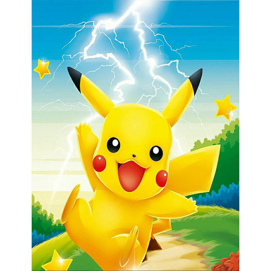 Pikachu - Full Square Drill Diamond Painting 40*50CM