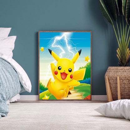 Pikachu - Full Square Drill Diamond Painting 40*50CM