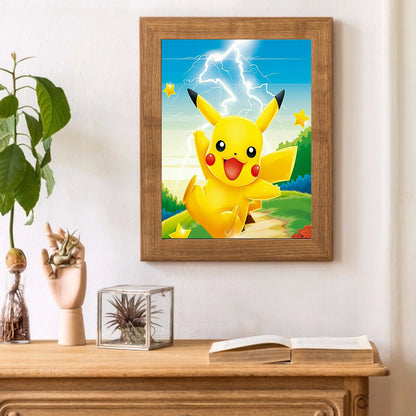 Pikachu - Full Square Drill Diamond Painting 40*50CM