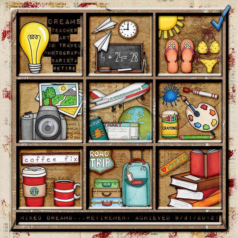 Magical Treasure Chest - Full Round Drill Diamond Painting 40*40CM