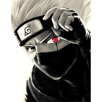 Hatake Kakashi - Full Round Drill Diamond Painting 30*40CM
