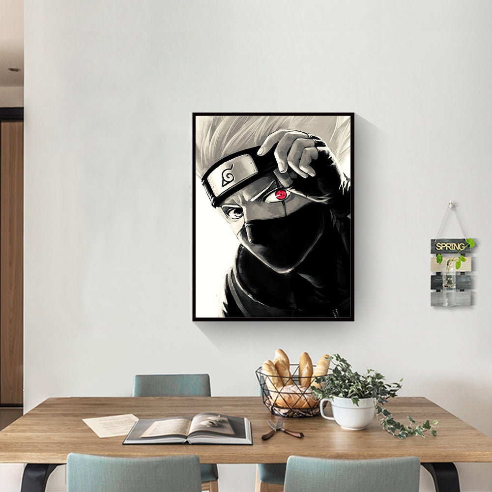 Hatake Kakashi - Full Round Drill Diamond Painting 30*40CM