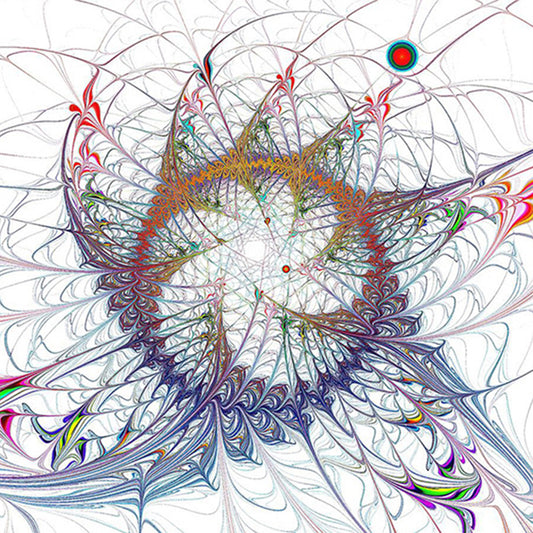 Fractal Art - Full Round Drill Diamond Painting 40*40CM