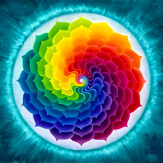 Color Mandala - Full Round Drill Diamond Painting 40*40CM