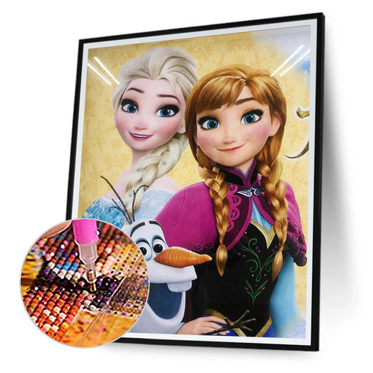 Frozen - Full Round Drill Diamond Painting 40*50CM
