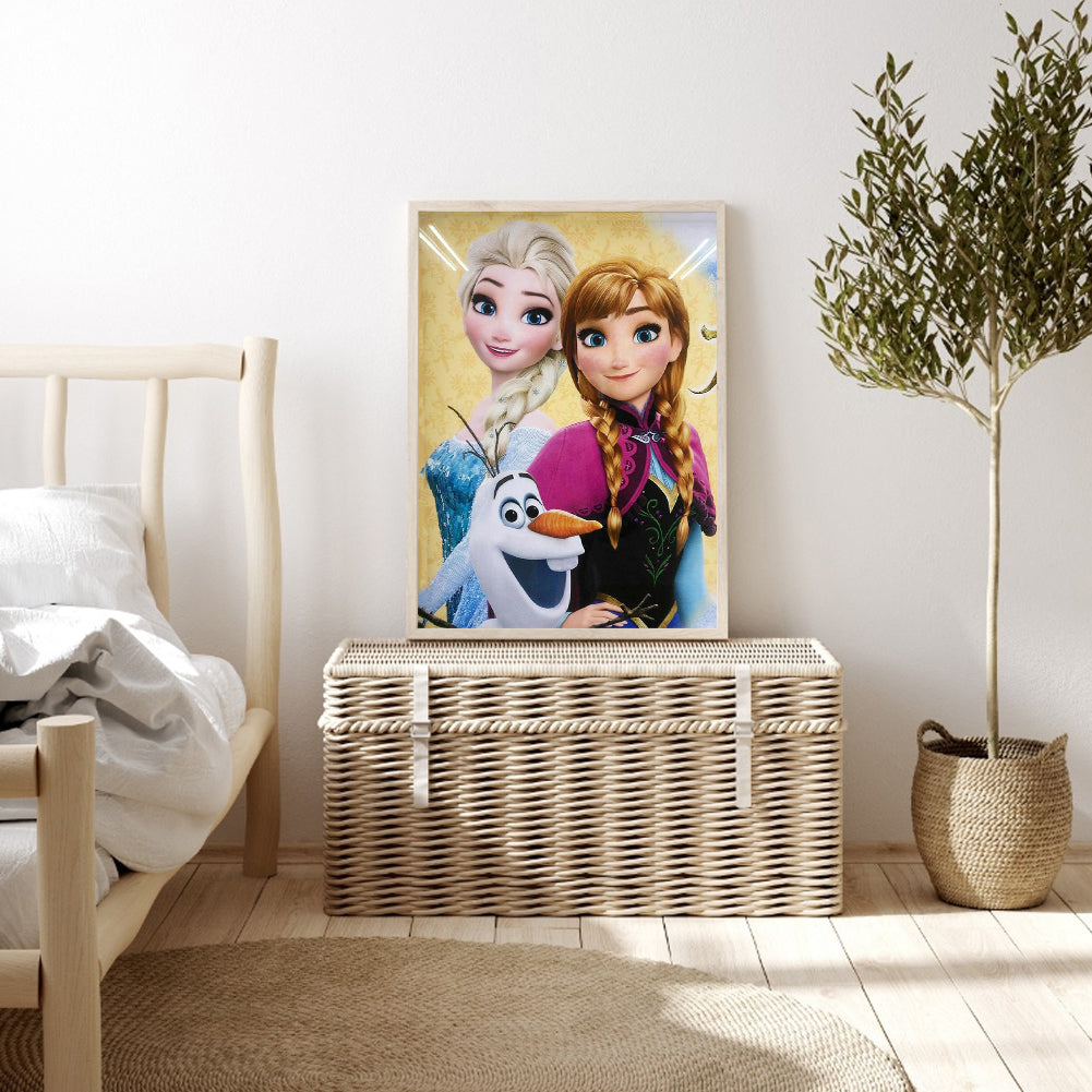 Frozen 40*50CM(Canvas) Full Round Drill Diamond Painting