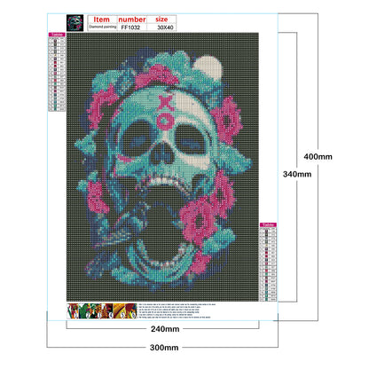 Scary Boogie - Full Square Drill Diamond Painting 30*40CM