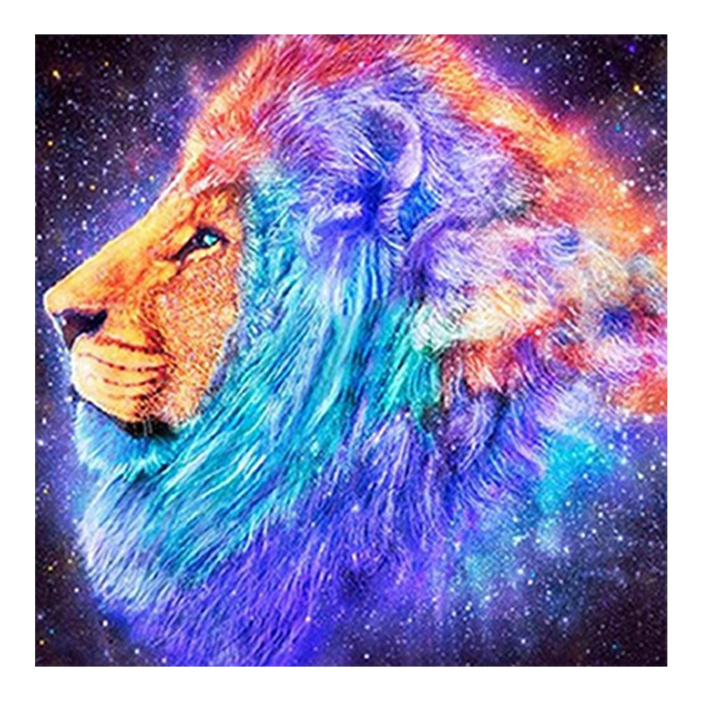 Star Lion - Full Round Drill Diamond Painting 40*40CM