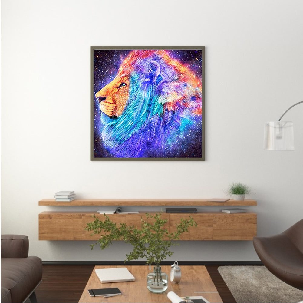 Star Lion - Full Round Drill Diamond Painting 40*40CM