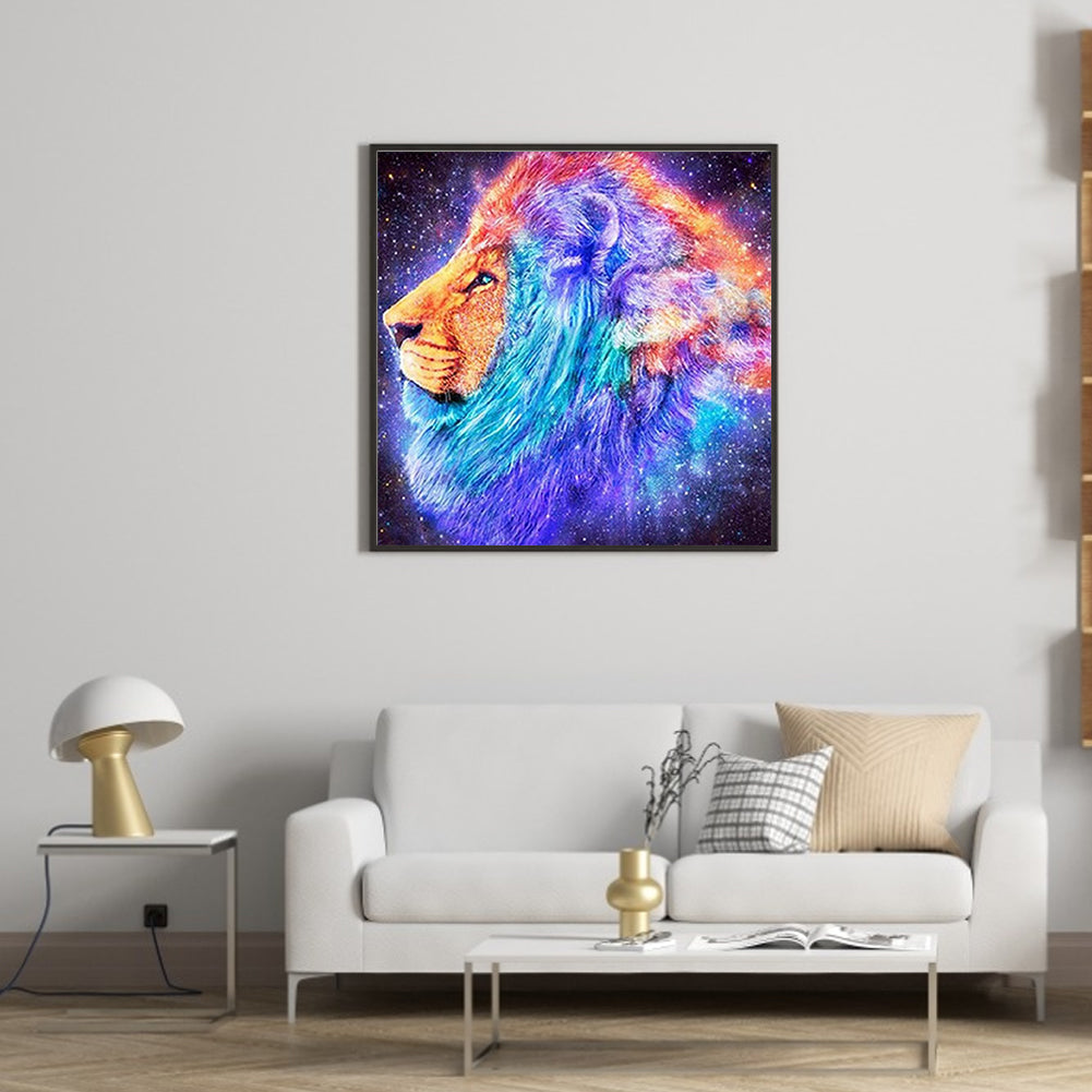 Star Lion - Full Round Drill Diamond Painting 40*40CM