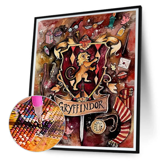 Harry Potter 30*40CM(Canvas) Full Round Drill Diamond Painting