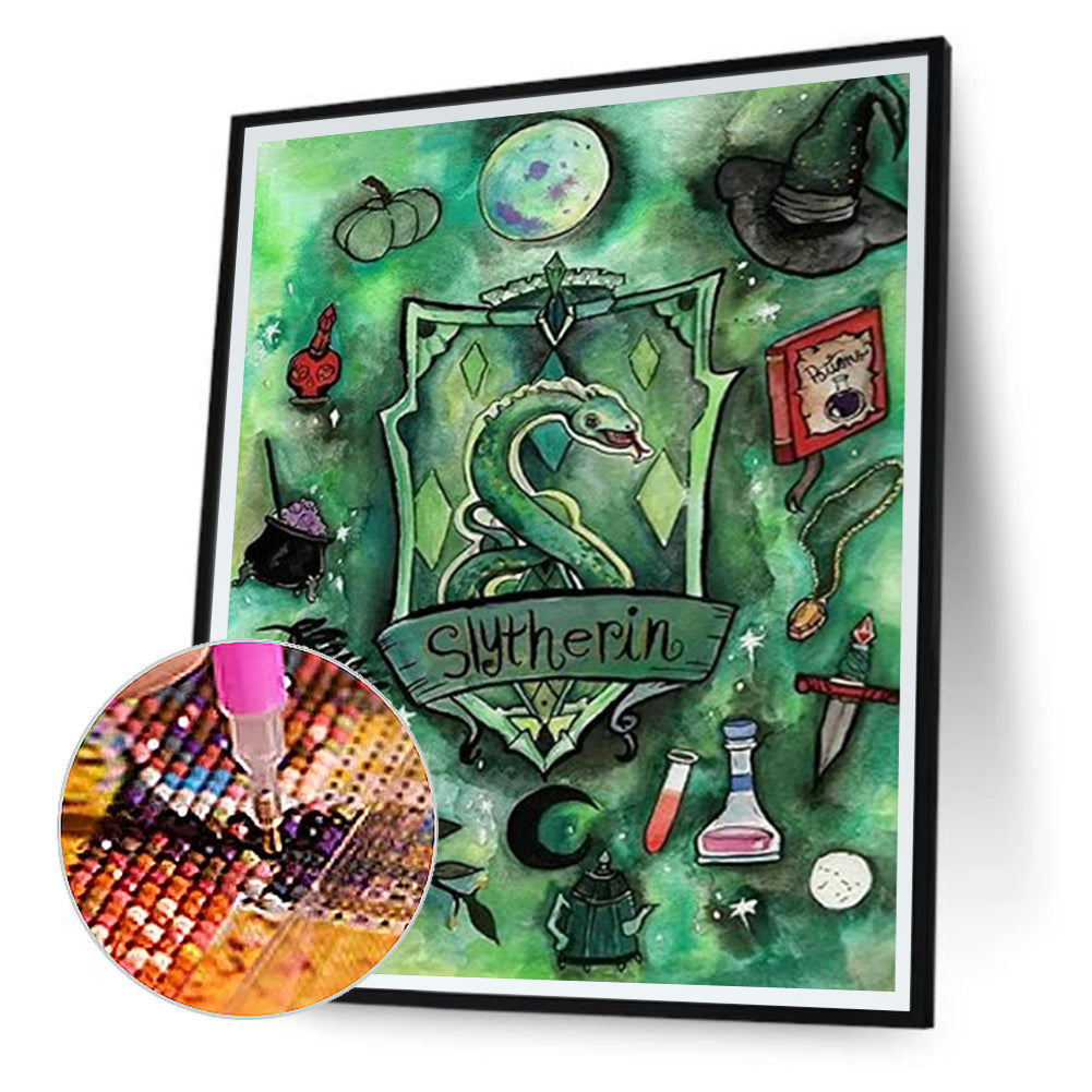 Harry Potter - Full Round Drill Diamond Painting 30*40CM
