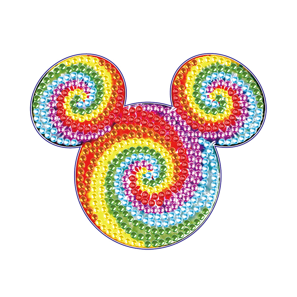 DIY Diamonds Mosaic Cup Cushion Anti-scald Wooden Cartoon Cup Mat for Kids Gifts