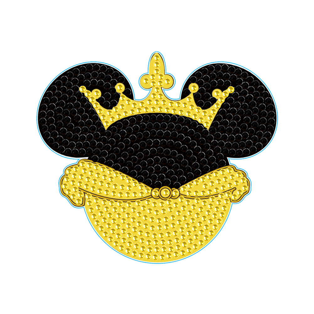 DIY Diamonds Mosaic Cup Cushion Anti-scald Wooden Cartoon Cup Mat for Kids Gifts