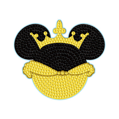 DIY Diamonds Mosaic Cup Cushion Anti-scald Wooden Cartoon Cup Mat for Kids Gifts