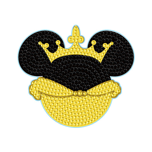 DIY Diamonds Mosaic Cup Cushion Anti-scald Wooden Cartoon Cup Mat for Kids Gifts